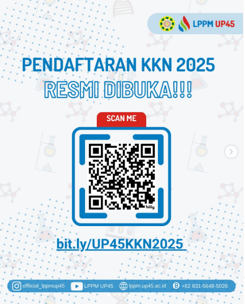 Pendaftaran Kuliah Kerja Nyata (KKN) Tahun 2025 kini resmi dibuka!
