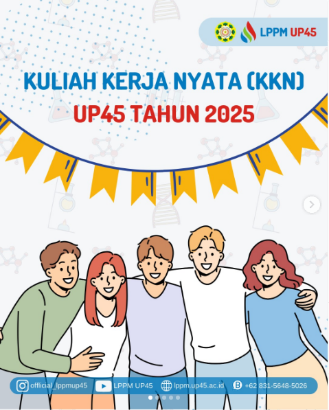 📢 Informasi Pelaksanaan KKN Universitas Proklamasi 45 Tahun 2025! 📢